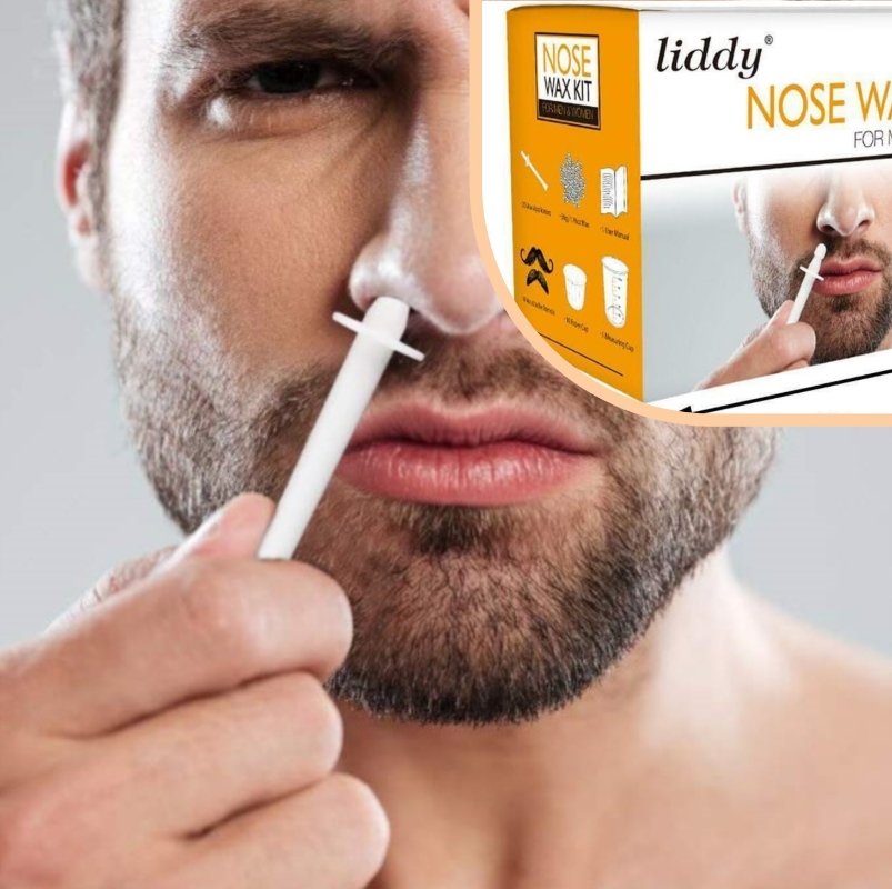 Unikalny wosk do depilacji nosa